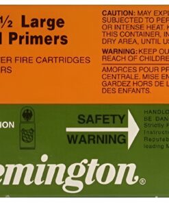Remington Large Pistol Primers #2-1/2 Box of 1000 (10 Trays of 100)