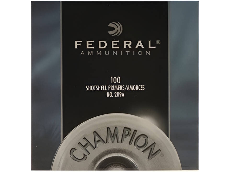 Federal Primers #209A Shotshell Box of 1000 (10 Trays of 100)