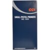 CCI Small Pistol Primers #500 Box of 1000 (10 Trays of 100)