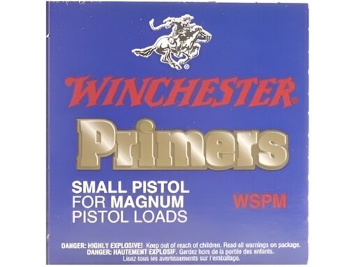 Winchester Small Pistol Magnum Primers #1-1/2M Box of 1000 (10 Trays of 100)
