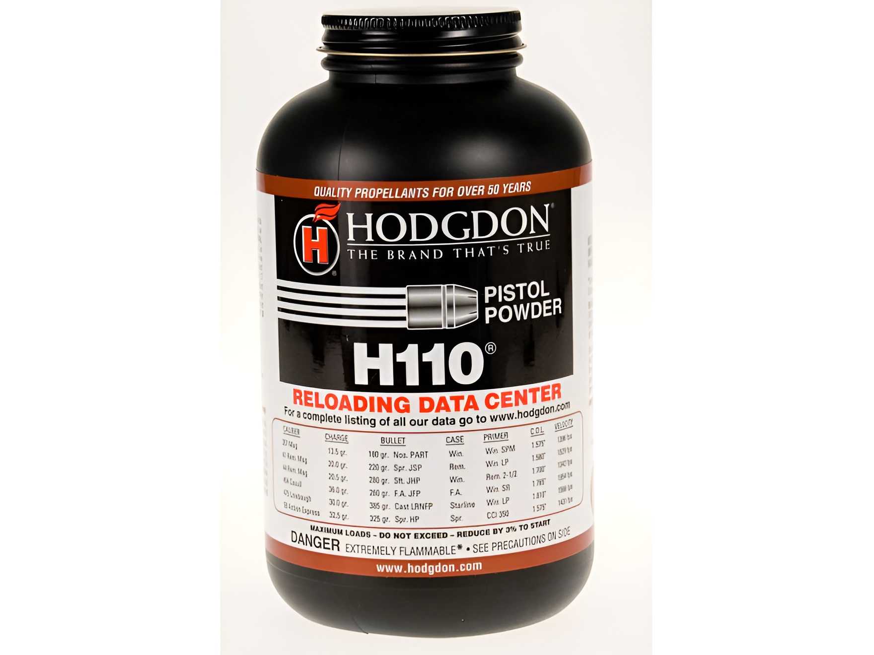 Hodgdon H110 Smokeless Gun Powder