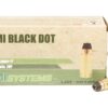 IMI Ammunition 9mm Luger +P 124 Grain Black Dot Jacketed Hollow Point