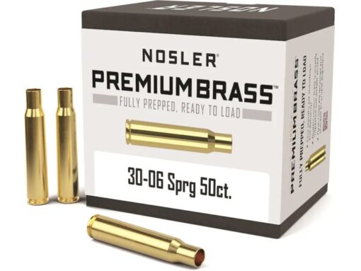 Nosler Custom Brass 30-06 Springfield Box of 50