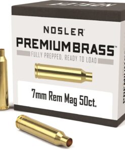 Nosler Custom Brass 7mm Remington Magnum Box of 50