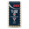 CCI Ammunition Varmint TNT Green Brass .17 HMR 16-Grain 50-Rounds HP