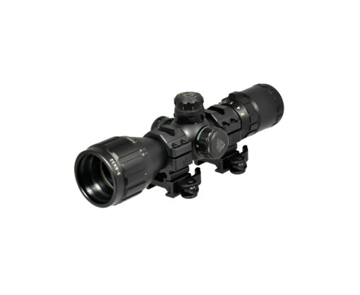 Leapers UTG 1″ BugBuster Scope AO Mil-dot Reticle with QD Rings