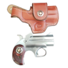 Bond Arms Rustic Defender Stainless .45 LC 3″ Barrel 2-Rounds Holster Package