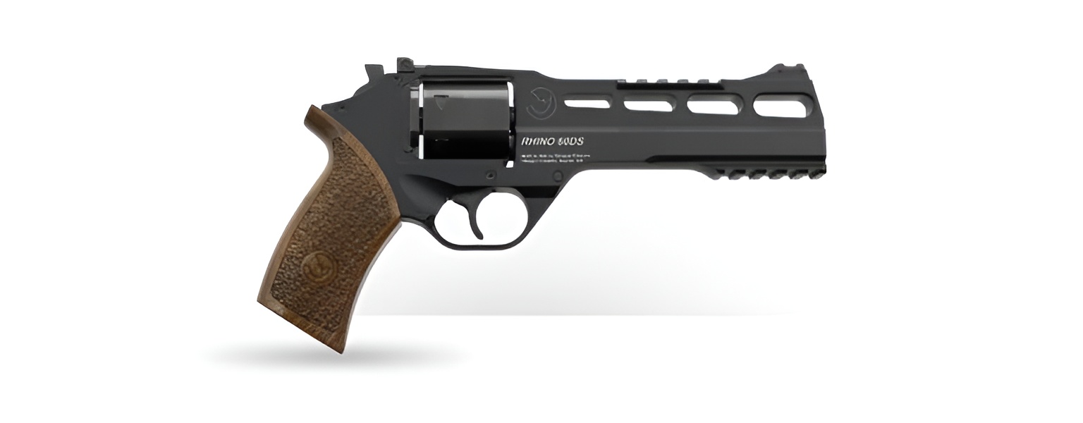 Chiappa Rhino 60DS Revolver 357 Magnum 6″ Barrel 6-Round Black Walnut