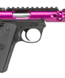 Ruger Mark IV 22/45 Lite .22 LR Semi Auto Pistol 10 Rounds Threaded Barrel Polymer Grip Aluminum Receiver Purple Exclusive