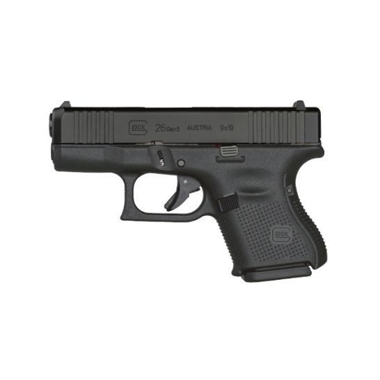 GLOCK G26 GEN5 9MM PISTOL BLACK – UA265S201