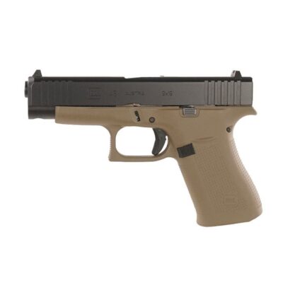 GLOCK 48 FLAT DARK EARTH 9MM 4.17″ BARREL 10-ROUNDS